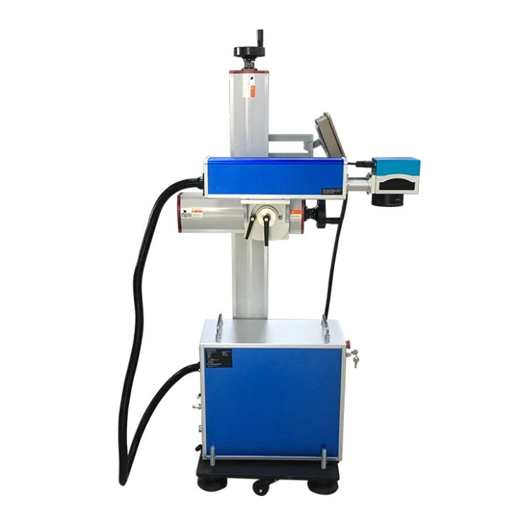30W Flying Fiber Laser Marking Machine for Metal