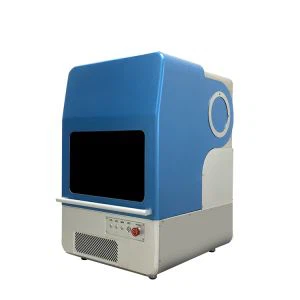 Mini marcadora láser de fibra de escritorio de 50W