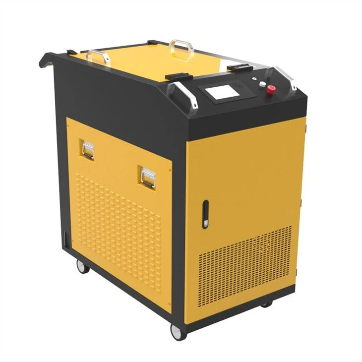 Máquina de limpieza láser de fibra CW de 1500W para la limpieza de tuberías de tubo