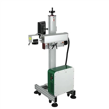 Máquina de marcado láser de fibra voladora de 20 W, 30 W y 50 W, línea de marcado rápido