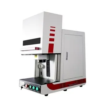 Máquina marcadora láser de fibra 20W 30W para aluminio