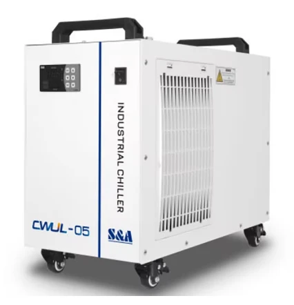 Enfriador de agua portátil CWUL-05 para máquina de marcado láser UV 3W 5W
